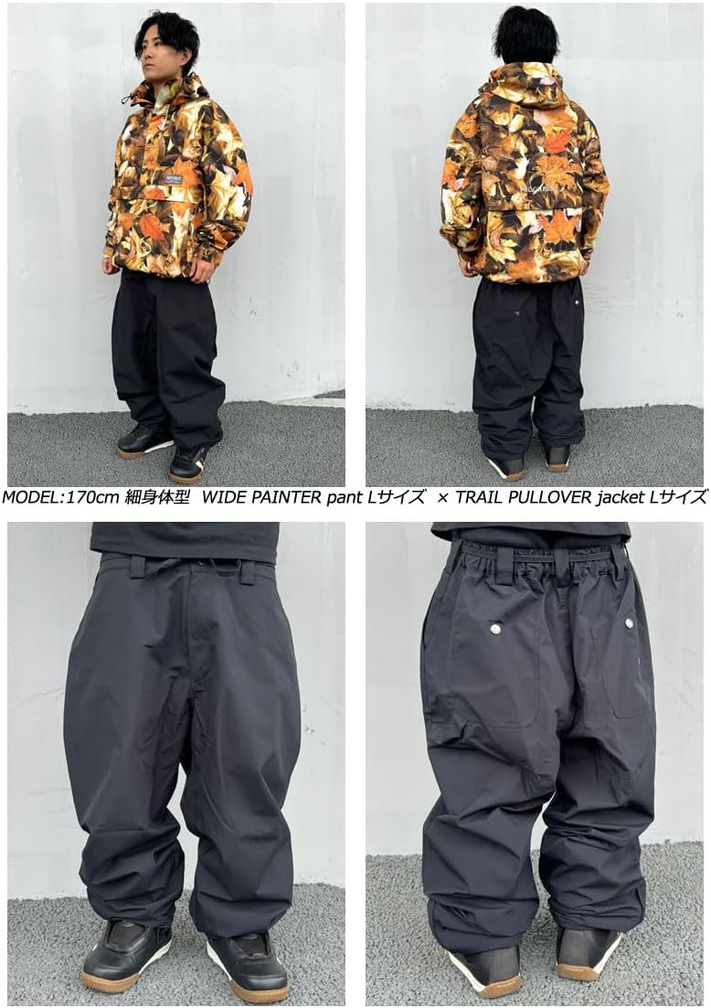 BSRBBIT super wide 新品スノボーパンツ BSRABBIT ビーエスラビット スノーボード ウェア パンツ ユニ